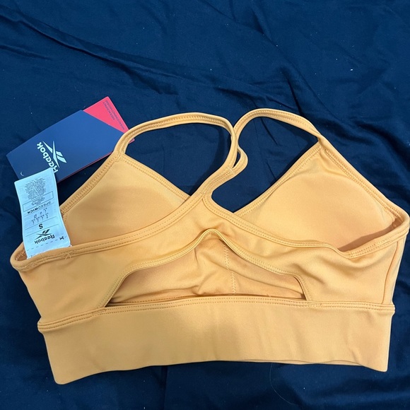 BNWT Orange Reebok Sports Bra - Picture 3 of 4